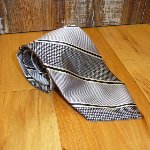 Men's George Striped Tie - Picture 1 of 7